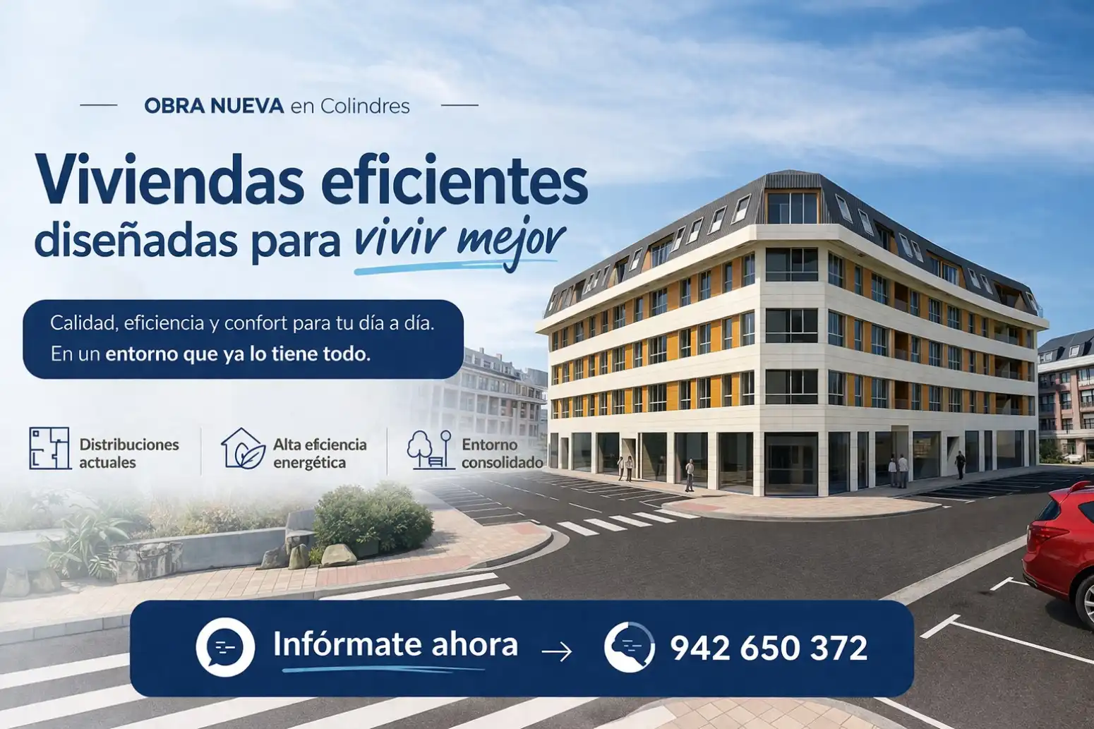 Vista exterior de Piso en venta en Colindres con Calefacción y Terraza