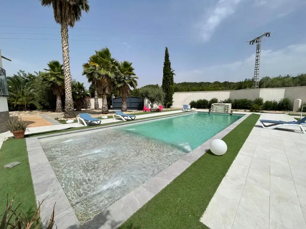 Swimming pool of Houses for sale in Cehegín  with Air Conditioner, Heating and Private garden