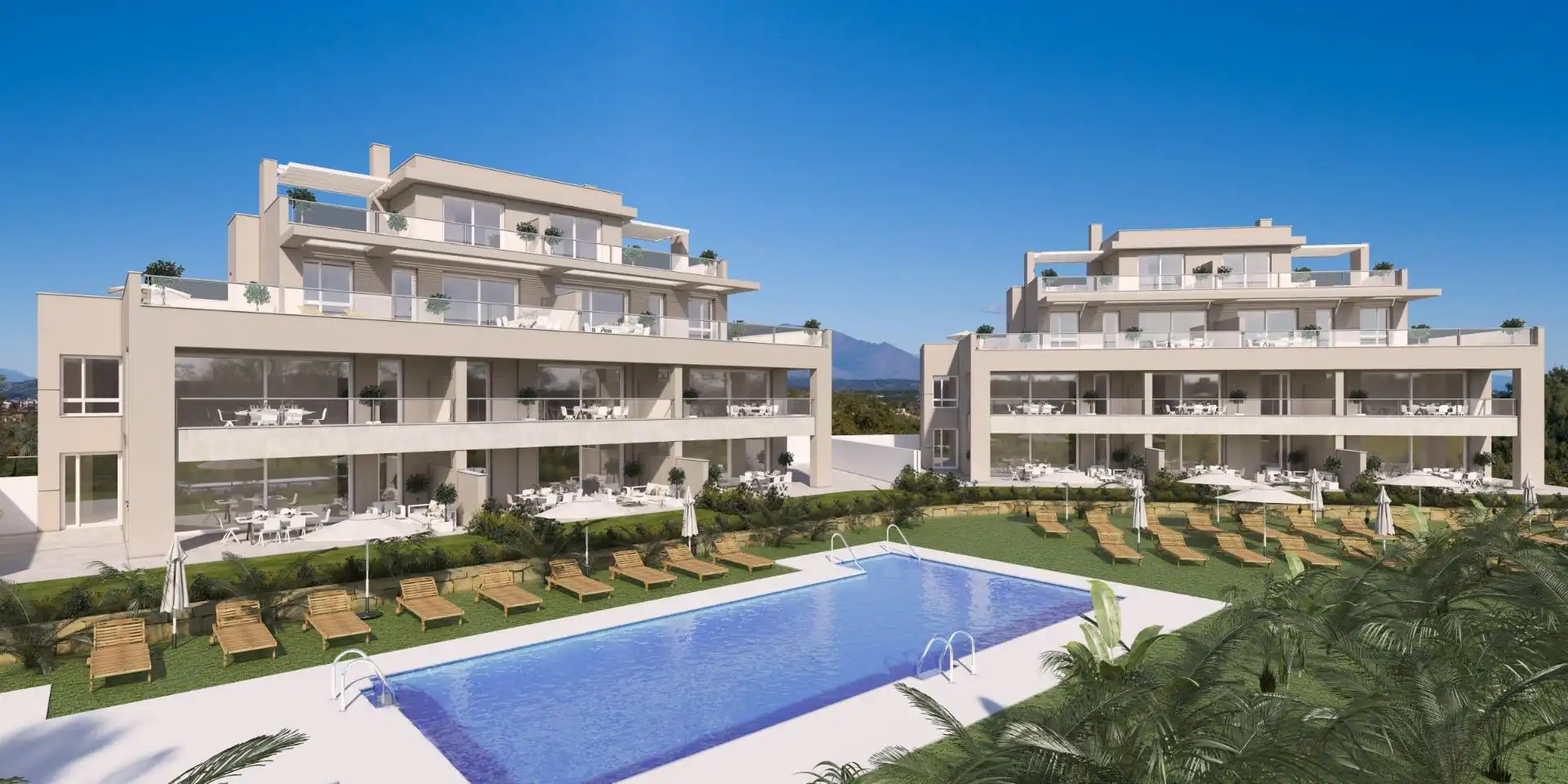 Vista exterior de Apartamento en venta en San Roque con Aire acondicionado, Calefacción y Jardín privado