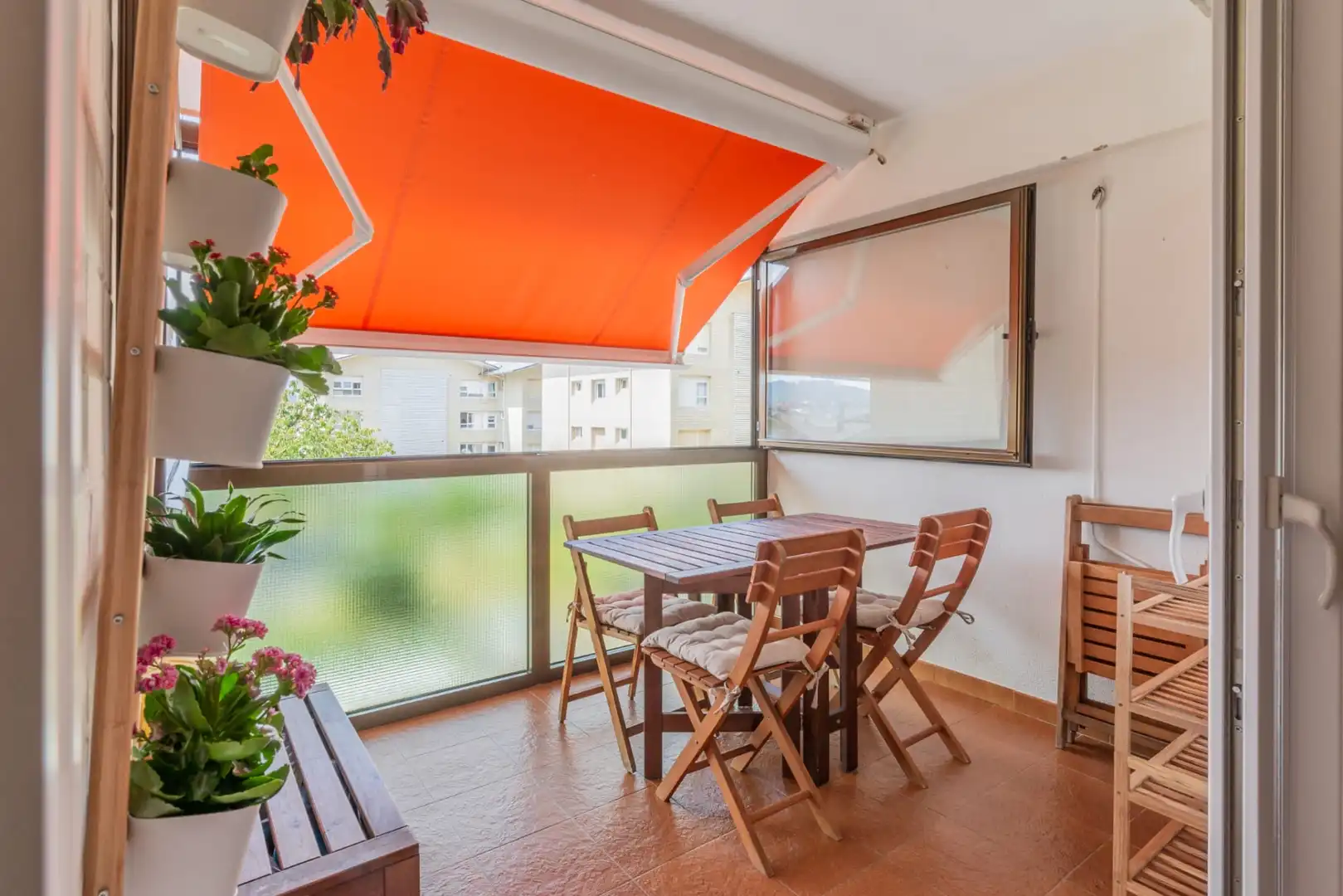 Terrasse von Wohnung zur Miete in Sopela mit Heizung, Terrasse und Möbliert