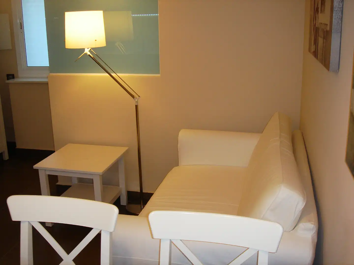 Sala d'estar de Apartament de lloguer en Barcelona amb Aire condicionat, Calefacció i Moblat