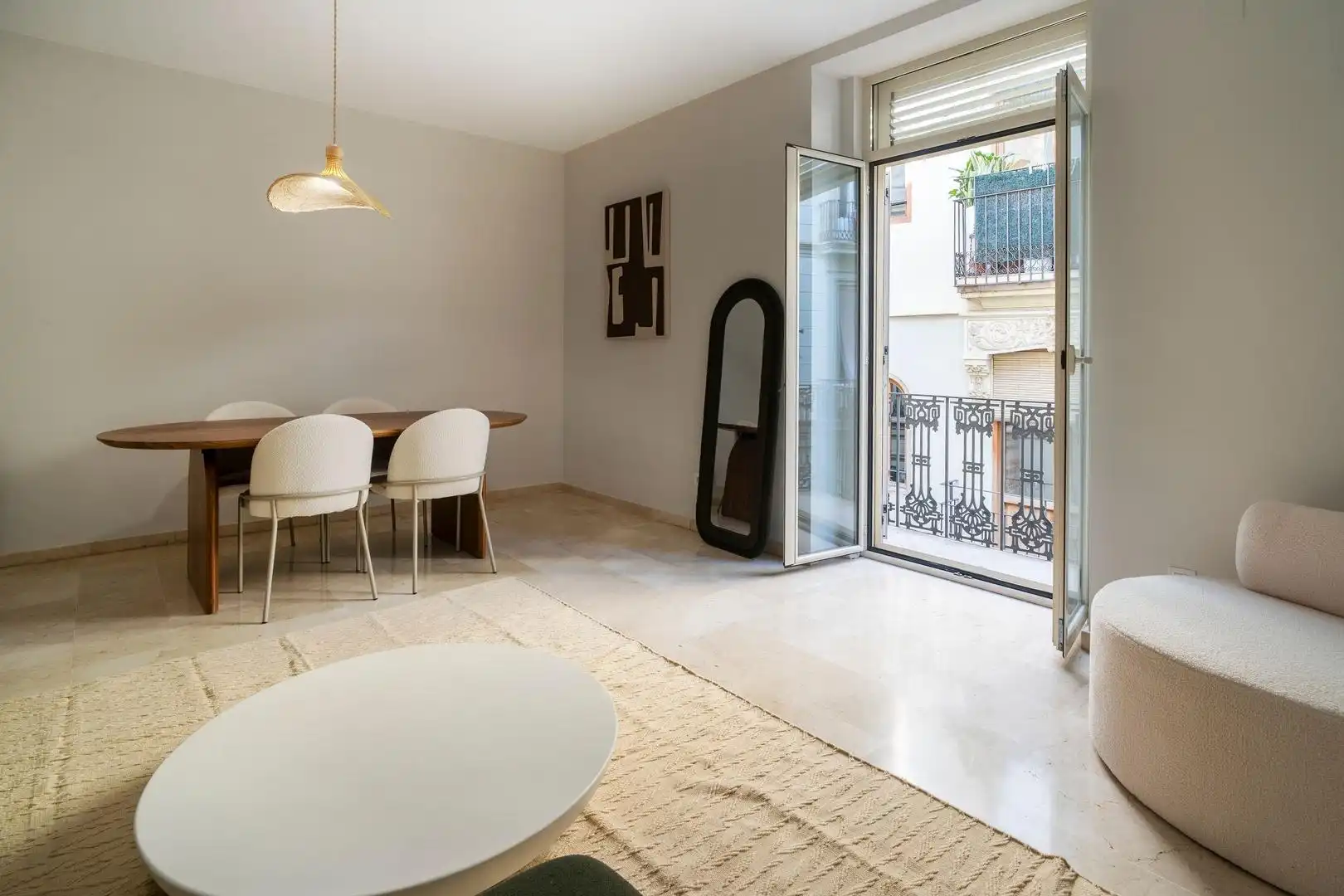Comedor de Piso de alquiler en Valencia con Aire acondicionado, Calefacción y Amueblado