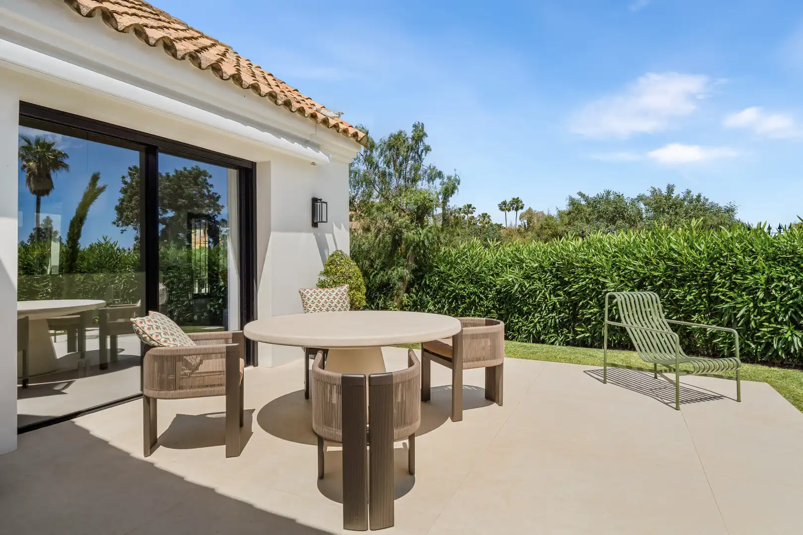 Terraza de Casa o chalet en venta en Milla de Oro