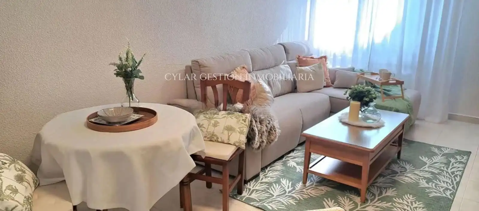 Sala de estar de Piso de alquiler en Salamanca con Calefacción, Parquet y Terraza