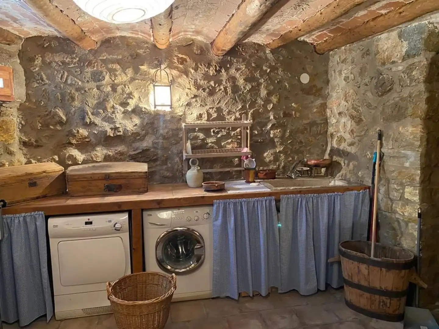 Cocina de Finca rústica en venta en Morella con Jardín privado, Terraza y Trastero