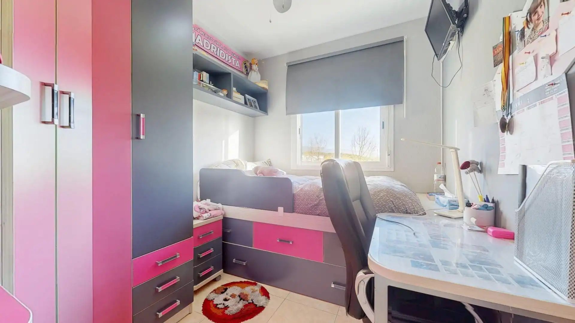 Bedroom of Flat for sale in Huércal de Almería  with Air Conditioner and Community pool
