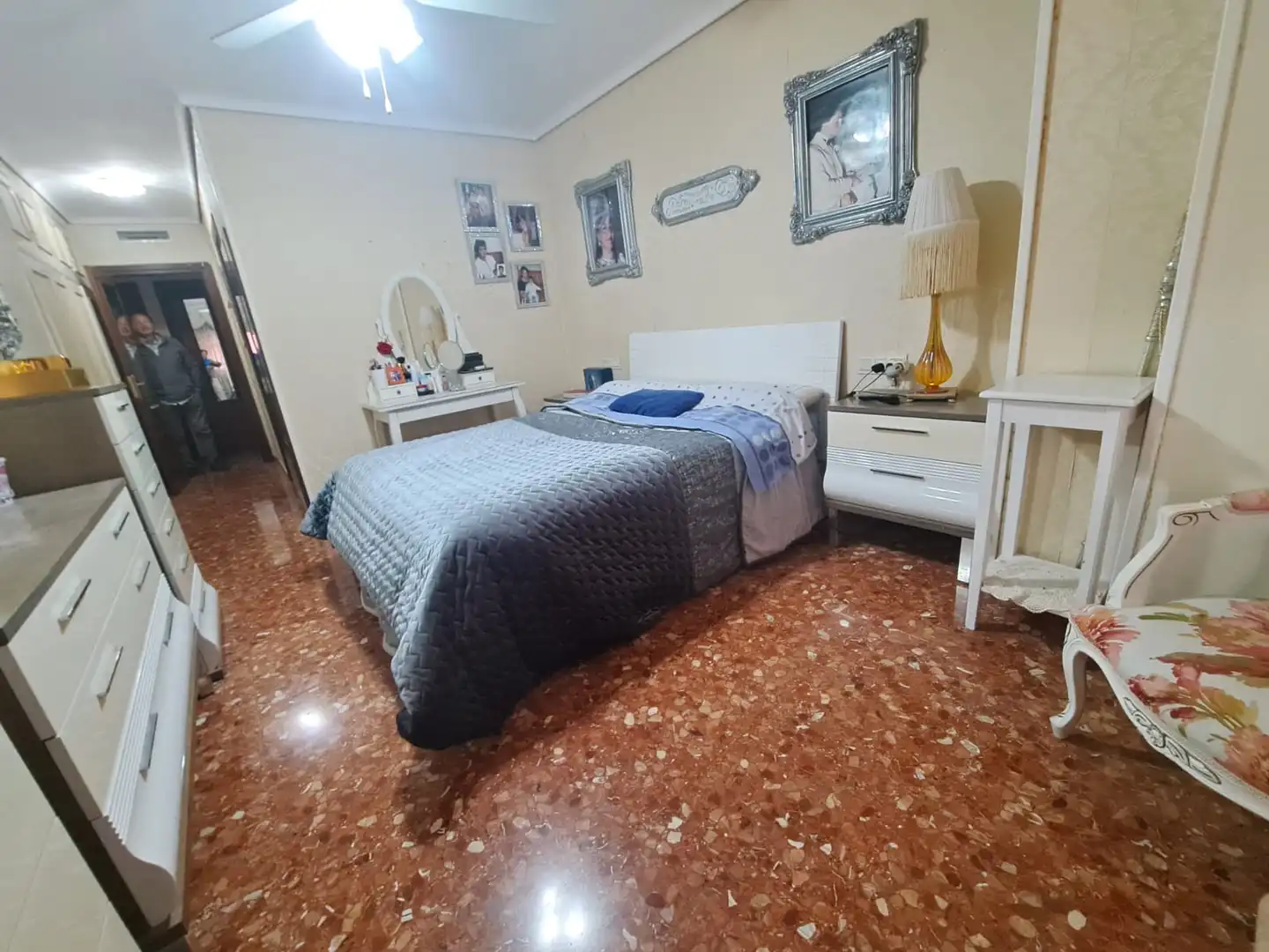 Bedroom of Flat for sale in Castellón de la Plana / Castelló de la Plana  with Air Conditioner, Heating and Terrace