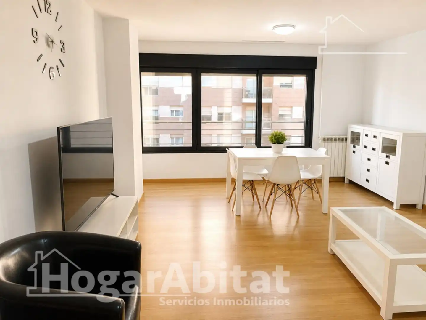 Wohnzimmer von Wohnung zum Verkauf in Castellón de la Plana / Castelló de la Plana mit Klimaanlage, Abstellraum und Möbliert