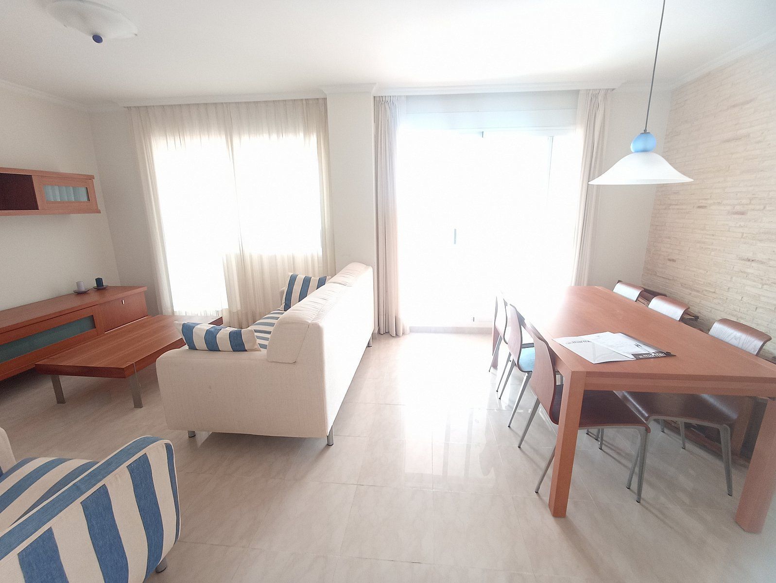 Sala d'estar de Àtic en venda en Cullera amb Aire condicionat, Calefacció i Terrassa