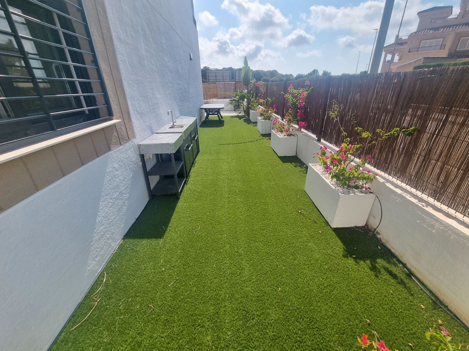 Terrace of Flat to rent in Pilar de la Horadada  with Air Conditioner, Private garden and Terrace