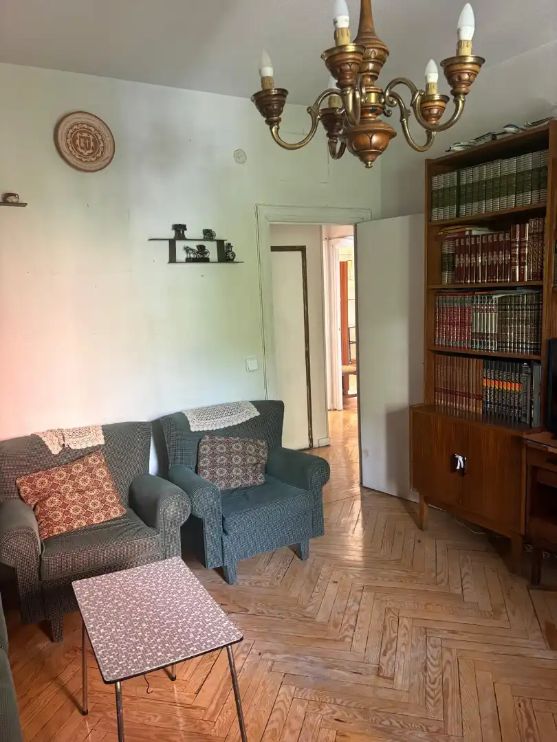 Living room of Flat for sale in Madrid  with Air Conditioner, Heating and Terrace