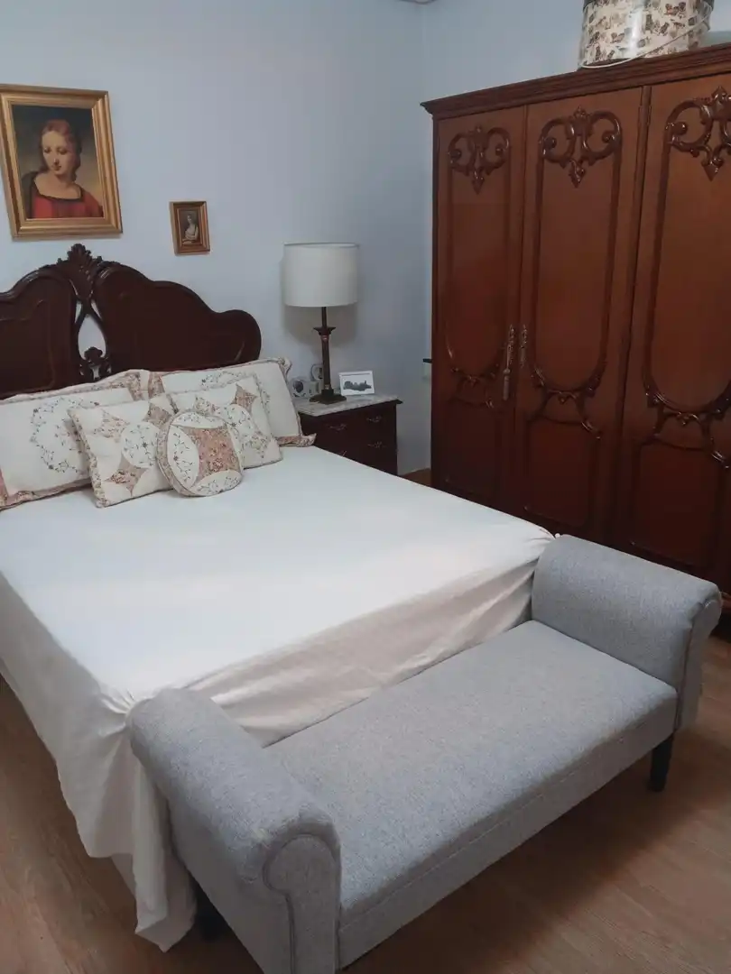 Bedroom of Flat for sale in Madrid  with Air Conditioner and Heating