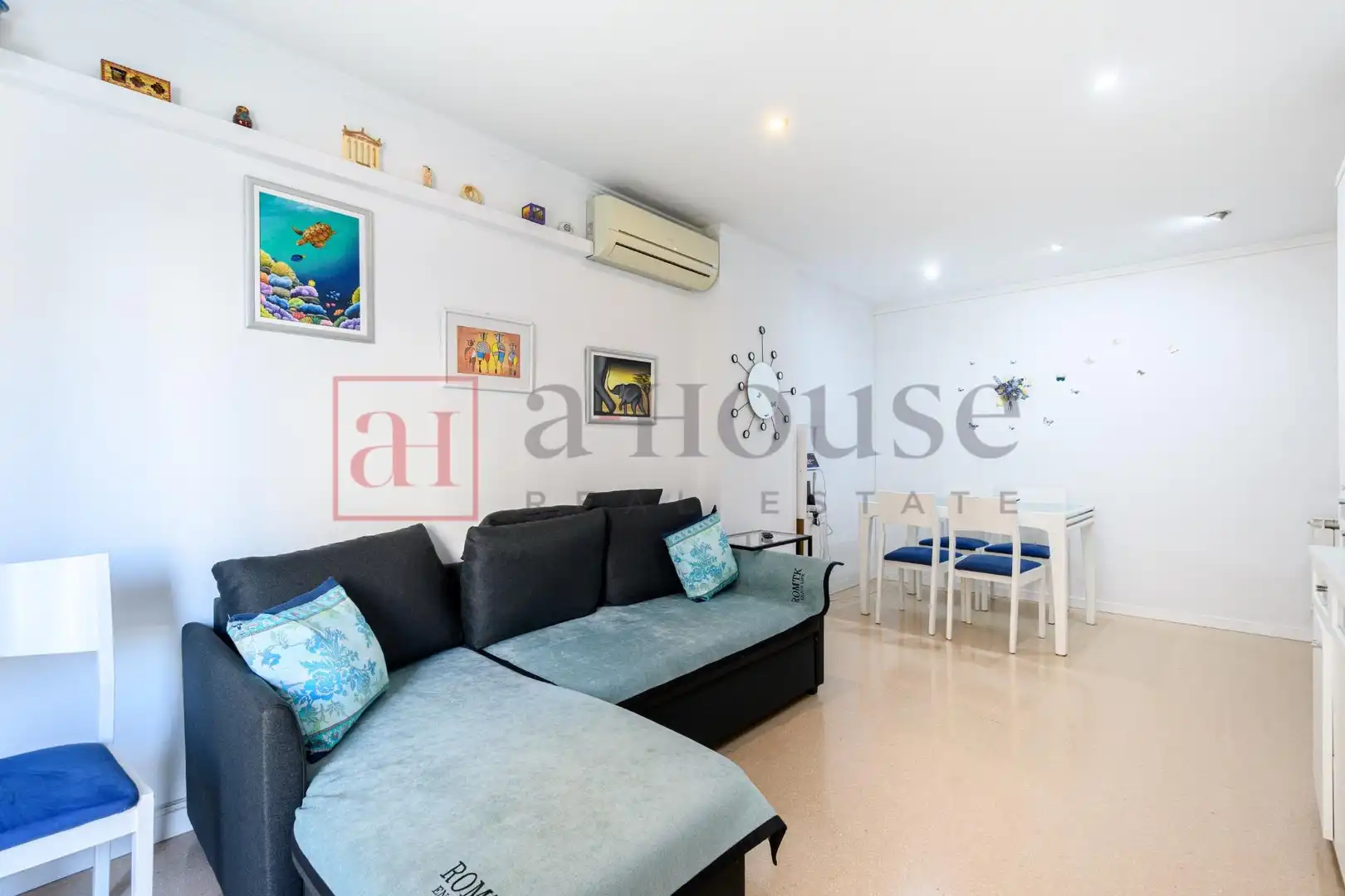 Living room of Flat for sale in Barcelona  with Air Conditioner, Heating and Terrace