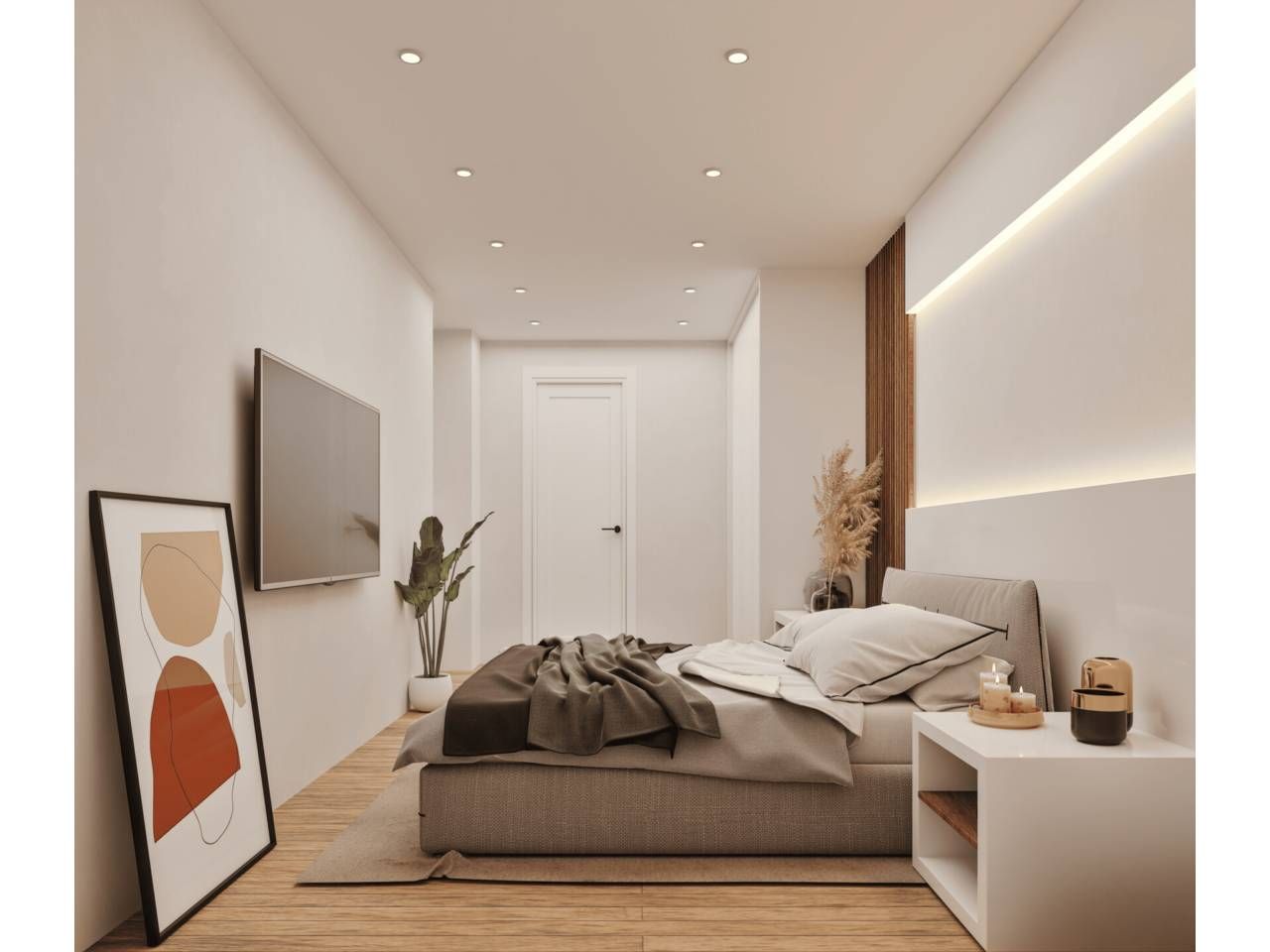Bedroom of Flat for sale in Granollers  with Air Conditioner, Heating and Parquet flooring