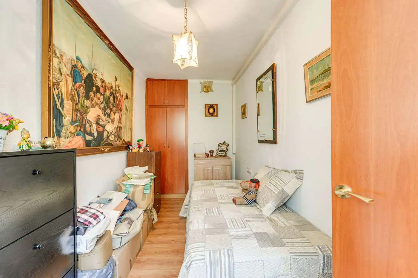 Bedroom of Flat for sale in Barcelona  with Furnished
