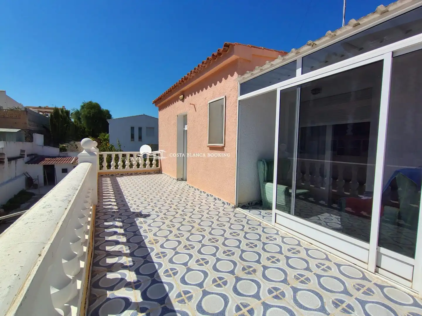 Terraza de Casa o chalet en venta en L'Alfàs del Pi con Aire acondicionado, Jardín privado y Terraza