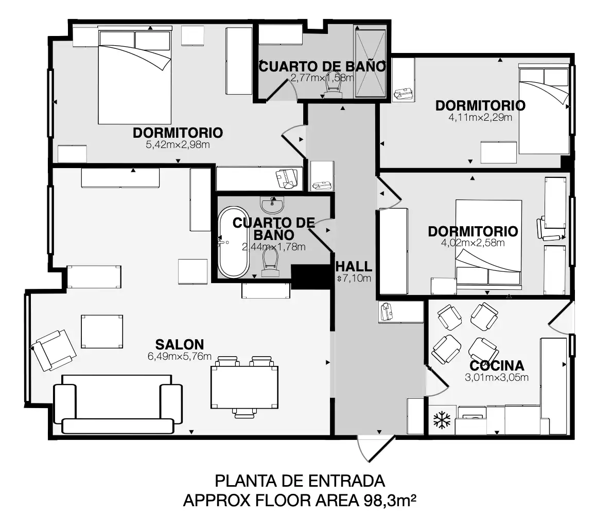 Flat for sale in Las Rozas de Madrid  with Air Conditioner, Heating and Terrace
