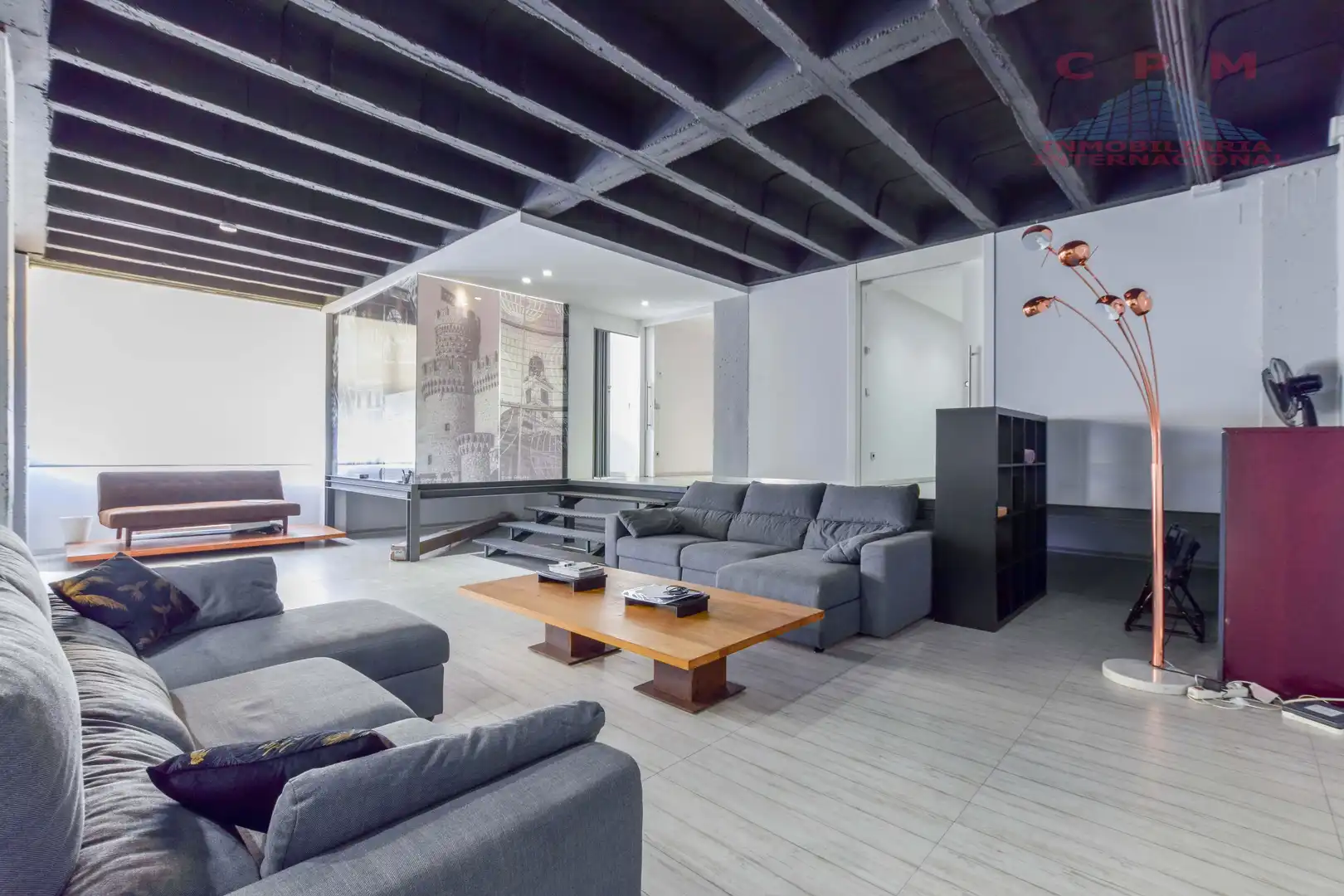 Wohnzimmer von Wohnung zur Miete in Hortaleza