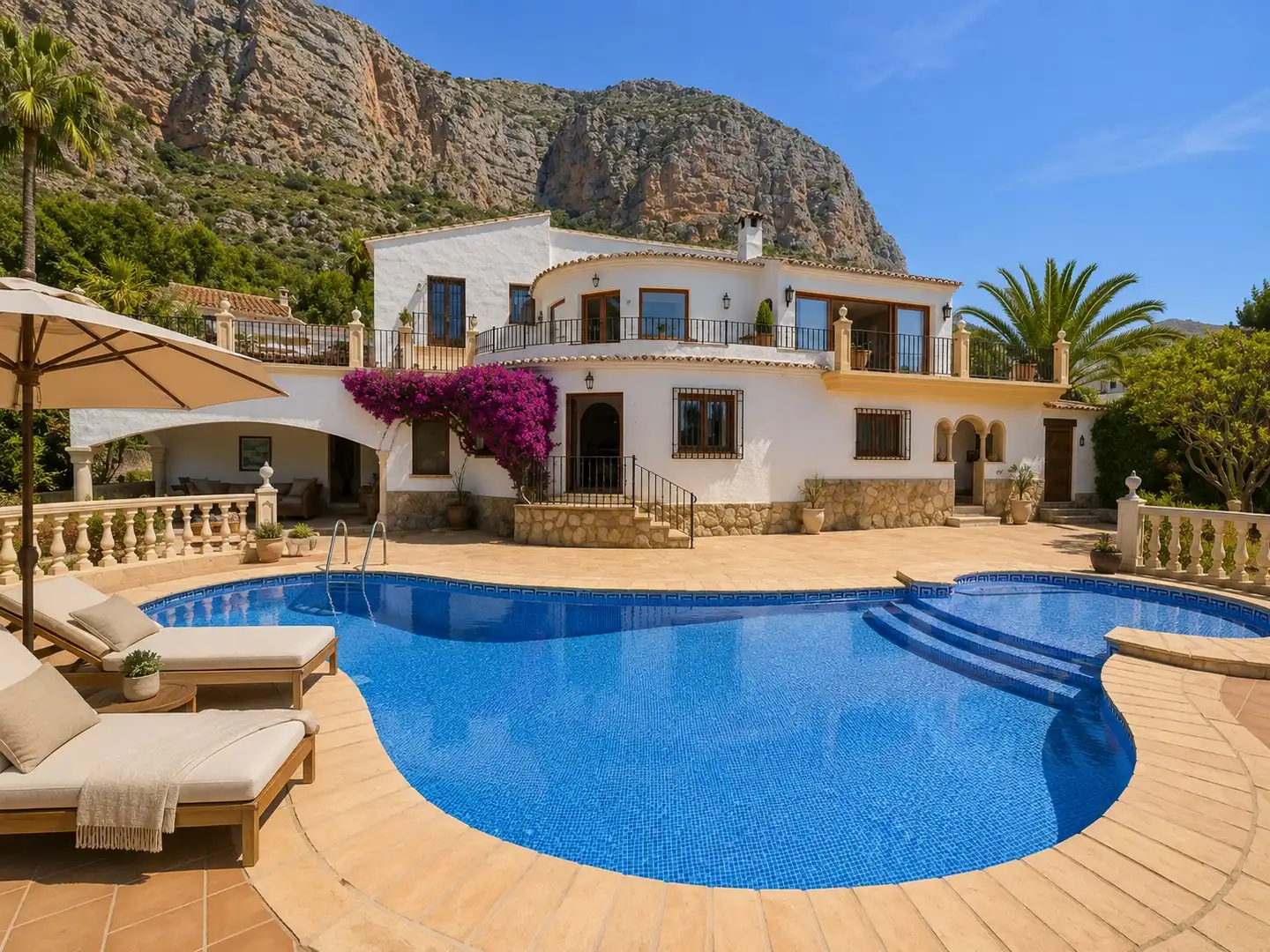 Piscina de Casa o xalet en venda en Jávea / Xàbia amb Aire condicionat