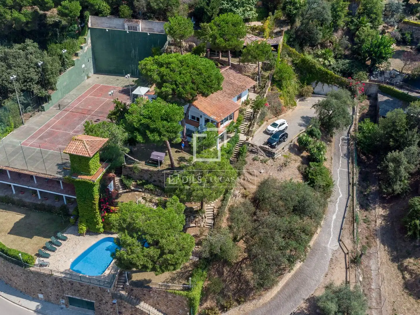Vista exterior de Casa o chalet en venta en Lloret de Mar con Calefacción, Jardín privado y Terraza