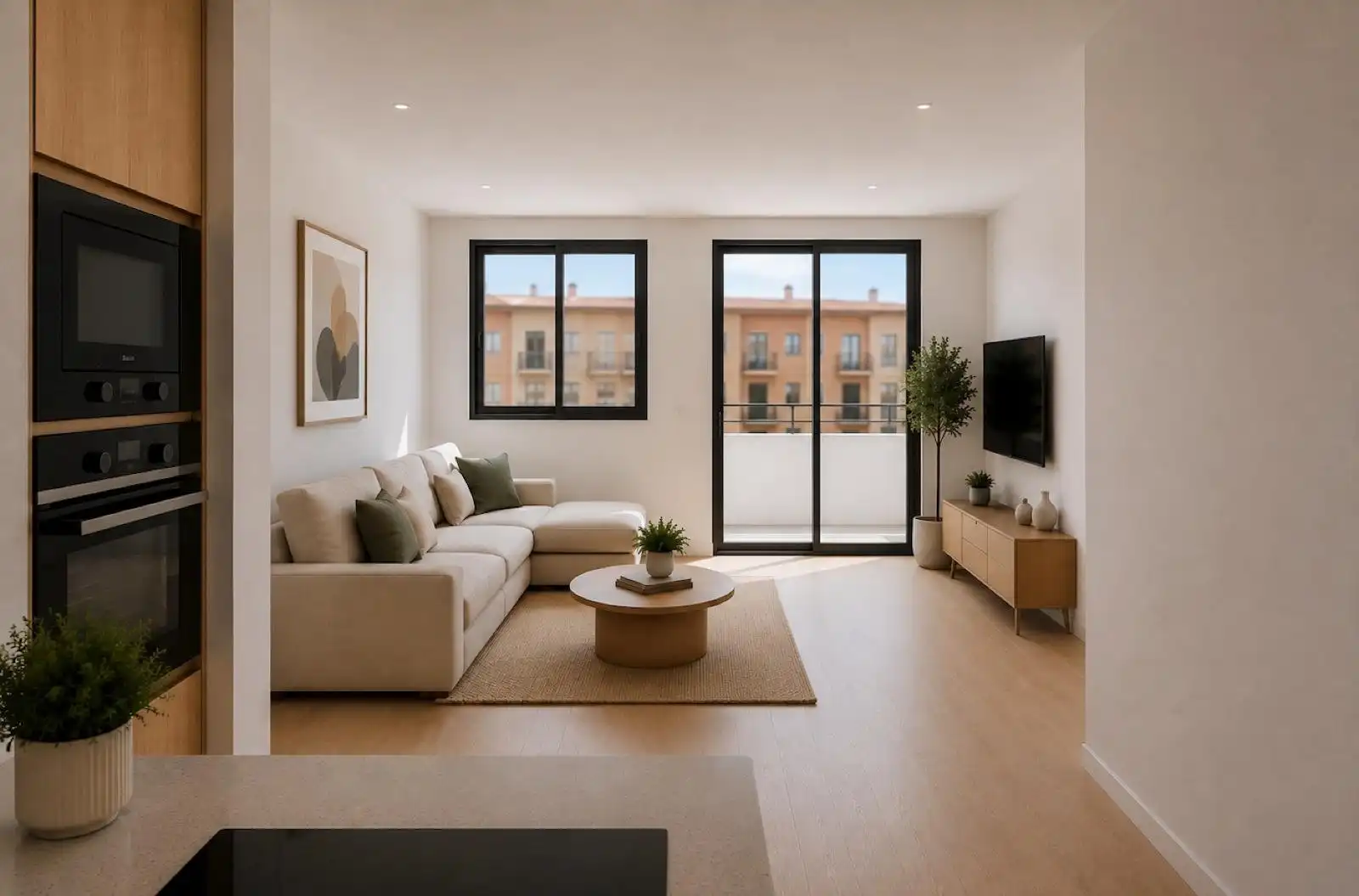 Sala de estar de Piso en venta en Las Gabias