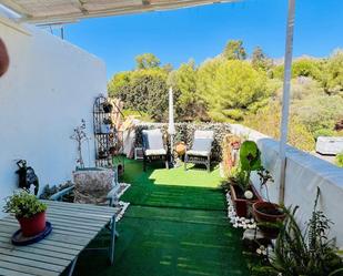 Terrace of Single-family semi-detached for sale in Marbella  with Air Conditioner, Private garden and Parquet flooring