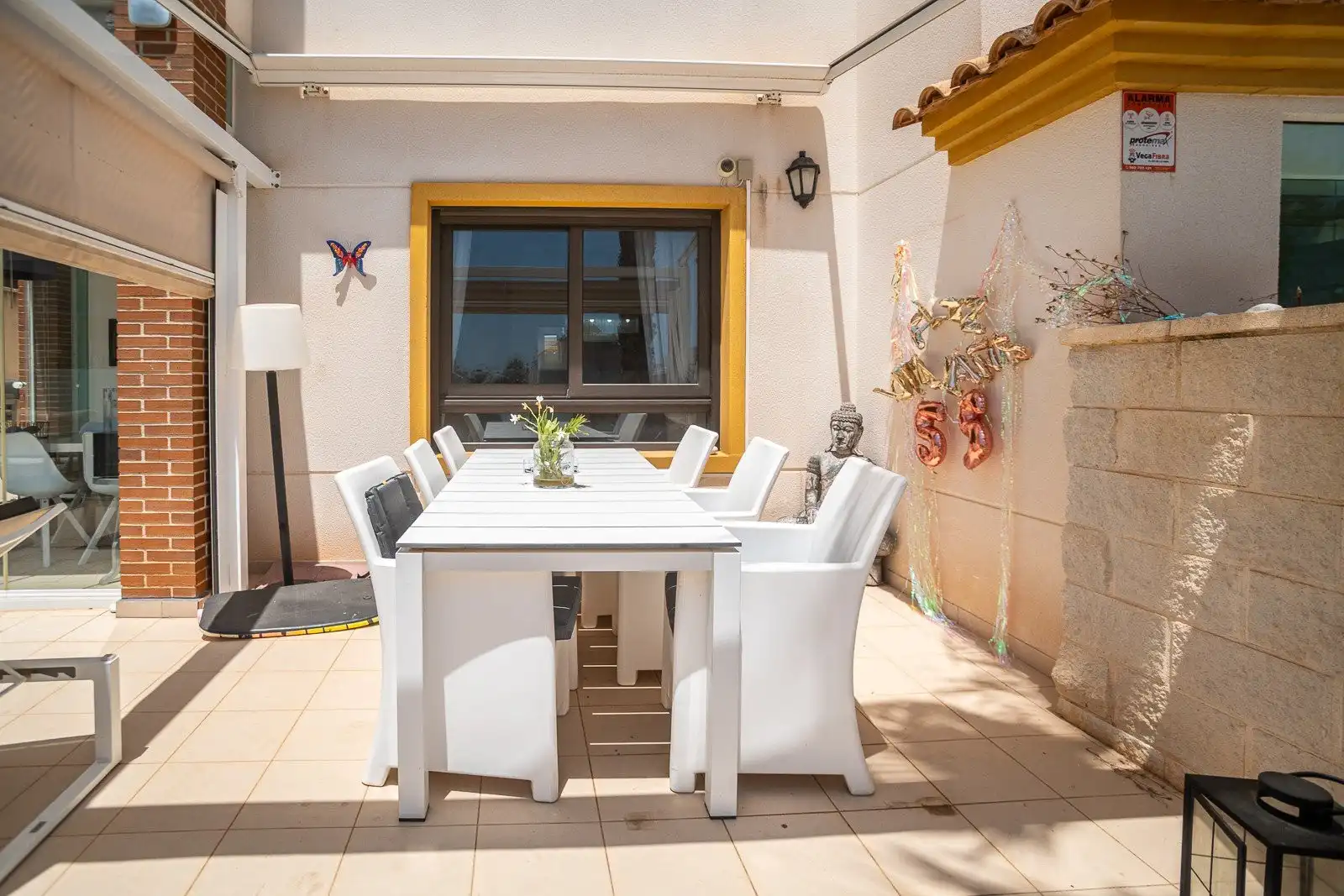 Terraza de Apartamento en venta en Guardamar del Segura con Calefacción, Jardín privado y Terraza