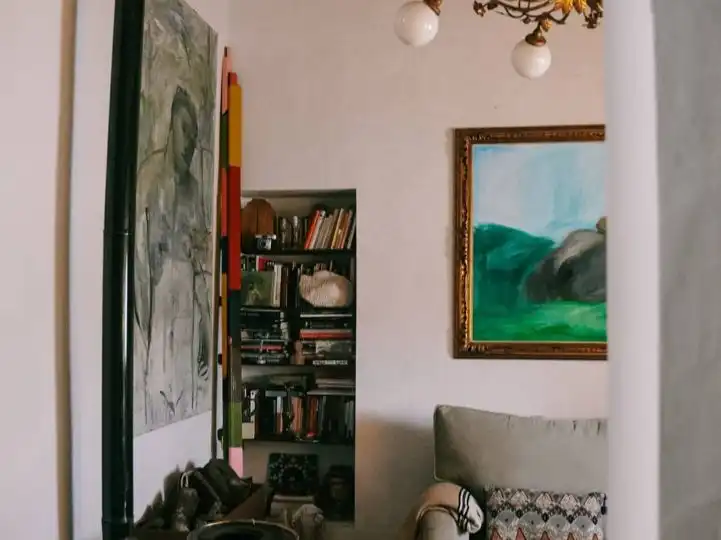 Sala de estar de Casa o chalet de alquiler en Constantina con Calefacción, Jardín privado y Terraza