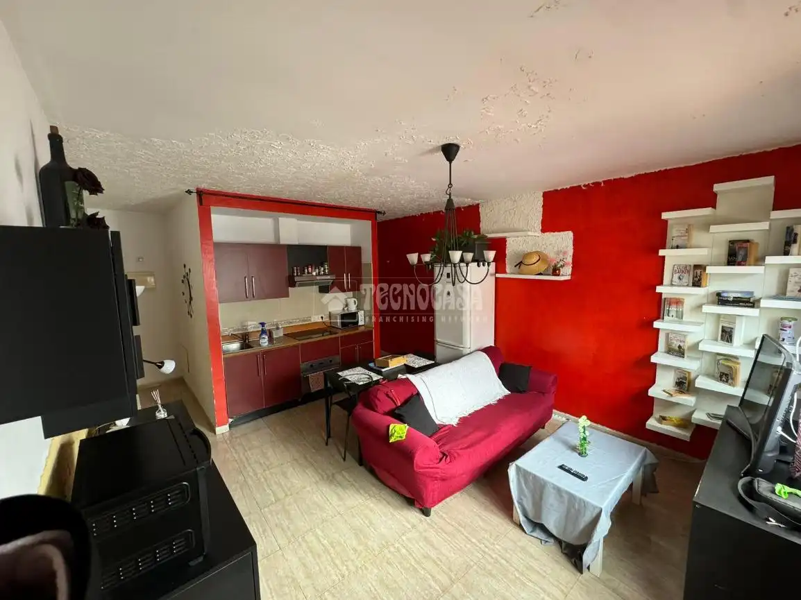 Living room of Attic for sale in Arrecife  with Furnished and Balcony
