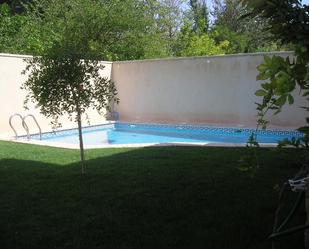 Swimming pool of House or chalet for sale in  Albacete Capital  with Air Conditioner, Heating and Private garden