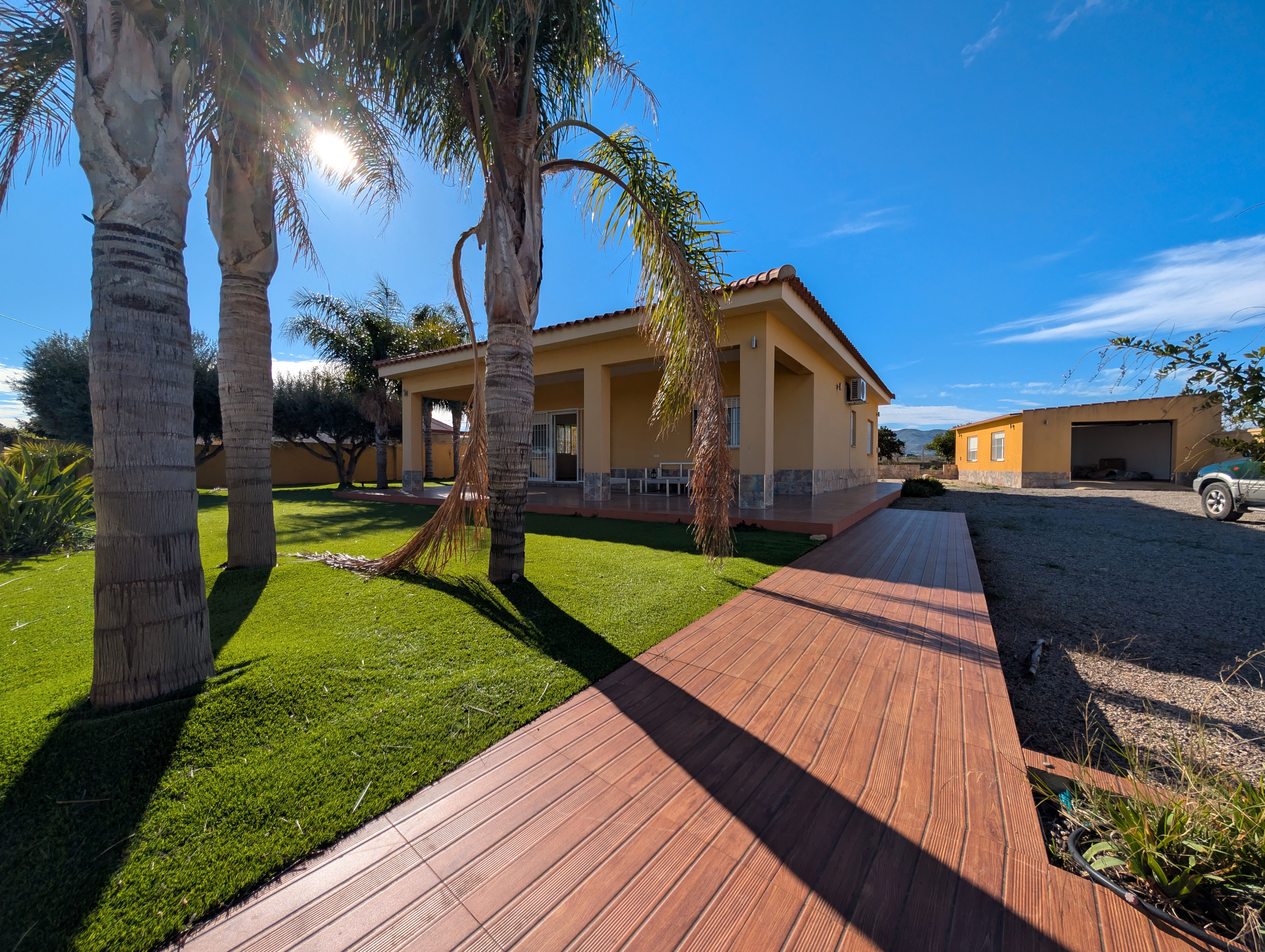 Exterior view of House or chalet for sale in Cartagena  with Air Conditioner, Private garden and Furnished