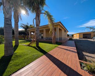 Vista exterior de Casa o xalet en venda en Cartagena amb Aire condicionat, Jardí privat i Moblat