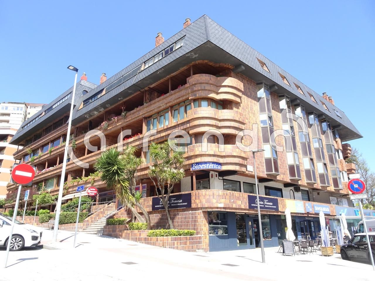 Vista exterior de Pis de lloguer en Santander amb Calefacció, Parquet i Moblat