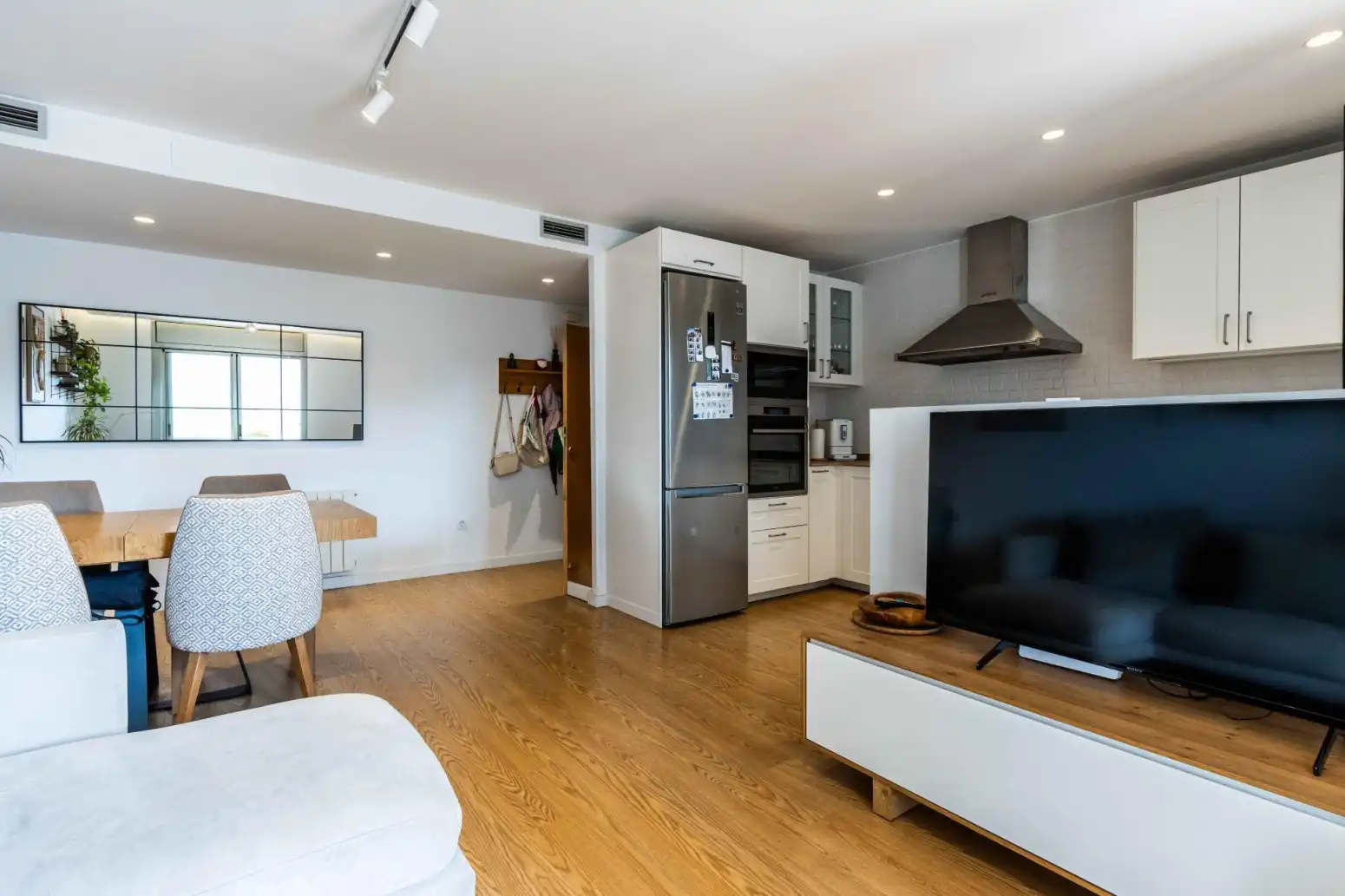 Cocina de Piso en venta en Terrassa con Calefacción, Parquet y Terraza