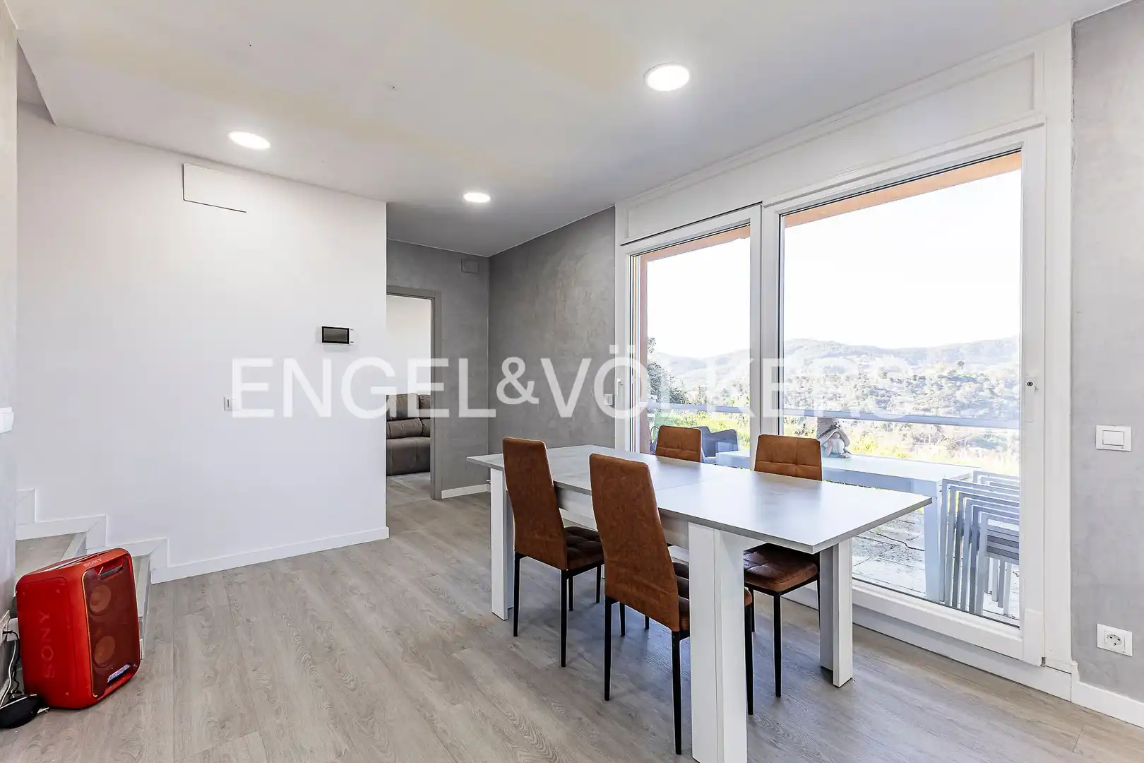 Dining room of Houses for sale in Vallirana  with Heating and Private garden
