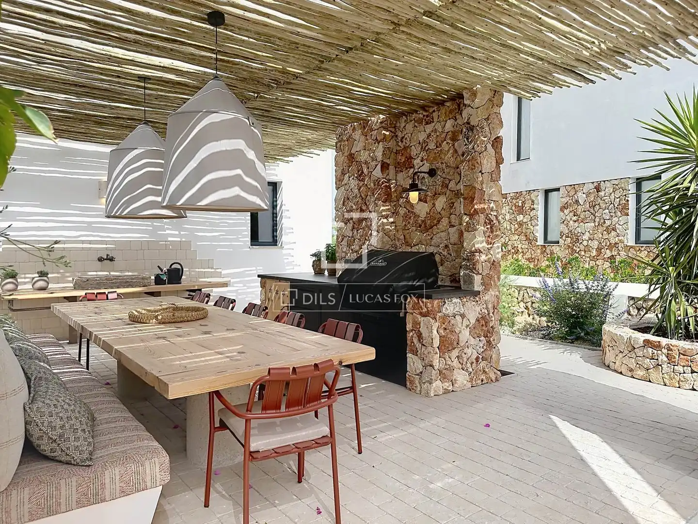 Terraza de Casa o chalet de alquiler en Ciutadella de Menorca con Aire acondicionado, Calefacción y Jardín privado