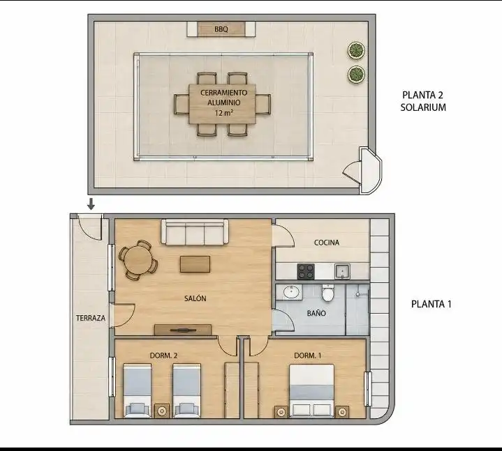 Haus oder Chalet zum Verkauf in Torrevieja mit Möbliert