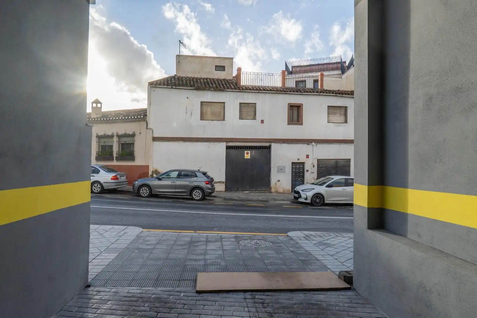 Vista exterior de Dúplex de alquiler en Granada con Aire acondicionado, Calefacción y Terraza