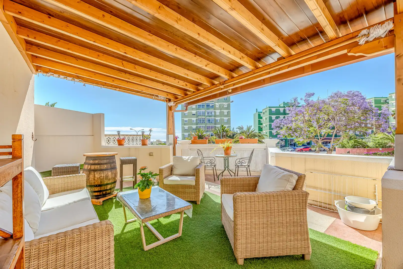 Terrassa de Casa o xalet en venda en Las Palmas de Gran Canaria amb Jardí privat, Terrassa i Traster