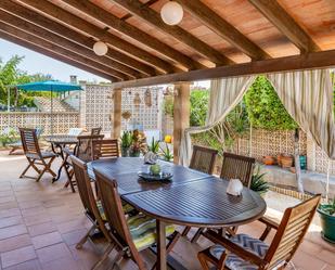 Terrace of House or chalet for sale in  Palma de Mallorca  with Air Conditioner, Private garden and Parquet flooring