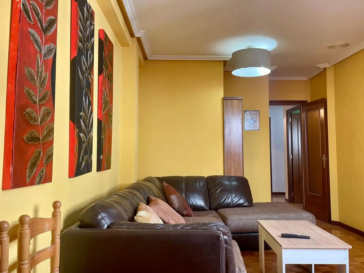 Sala de estar de Piso en venta en Gijón  con Calefacción y Piscina