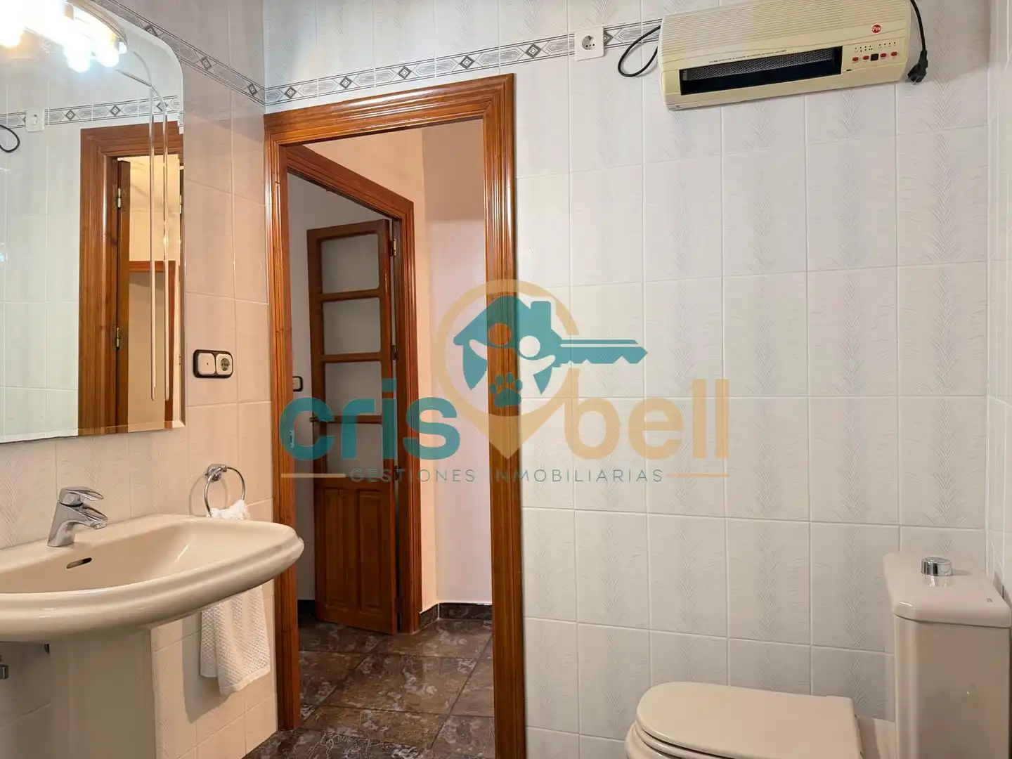 Baño de Casa adosada en venta en Lorca con Aire acondicionado, Terraza y Trastero