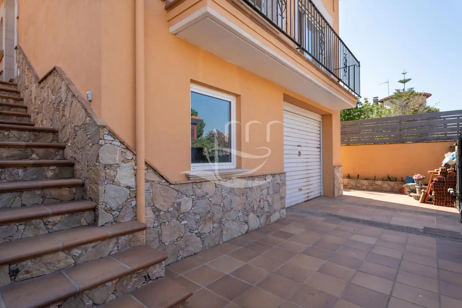 Terraza de Casa adosada en venta en Mont-ras con Calefacción, Jardín privado y Terraza