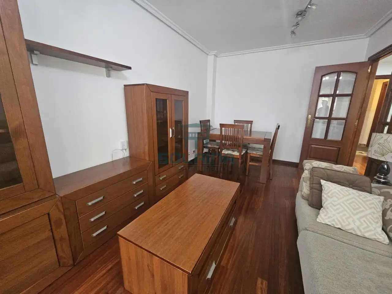 Wohnzimmer von Wohnungen zur Miete in Ourense Capital  mit Heizung und Möbliert
