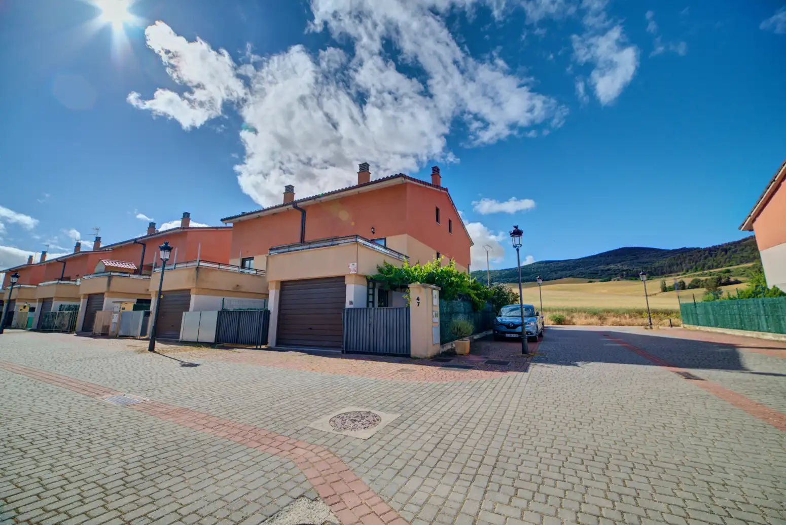 Exterior view of Attic for sale in Enériz / Eneritz  with Heating, Private garden and Parquet flooring