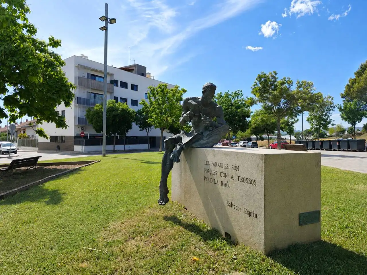 Vista exterior de Piso en venta en Sant Fruitós de Bages con Aire acondicionado, Calefacción y Terraza