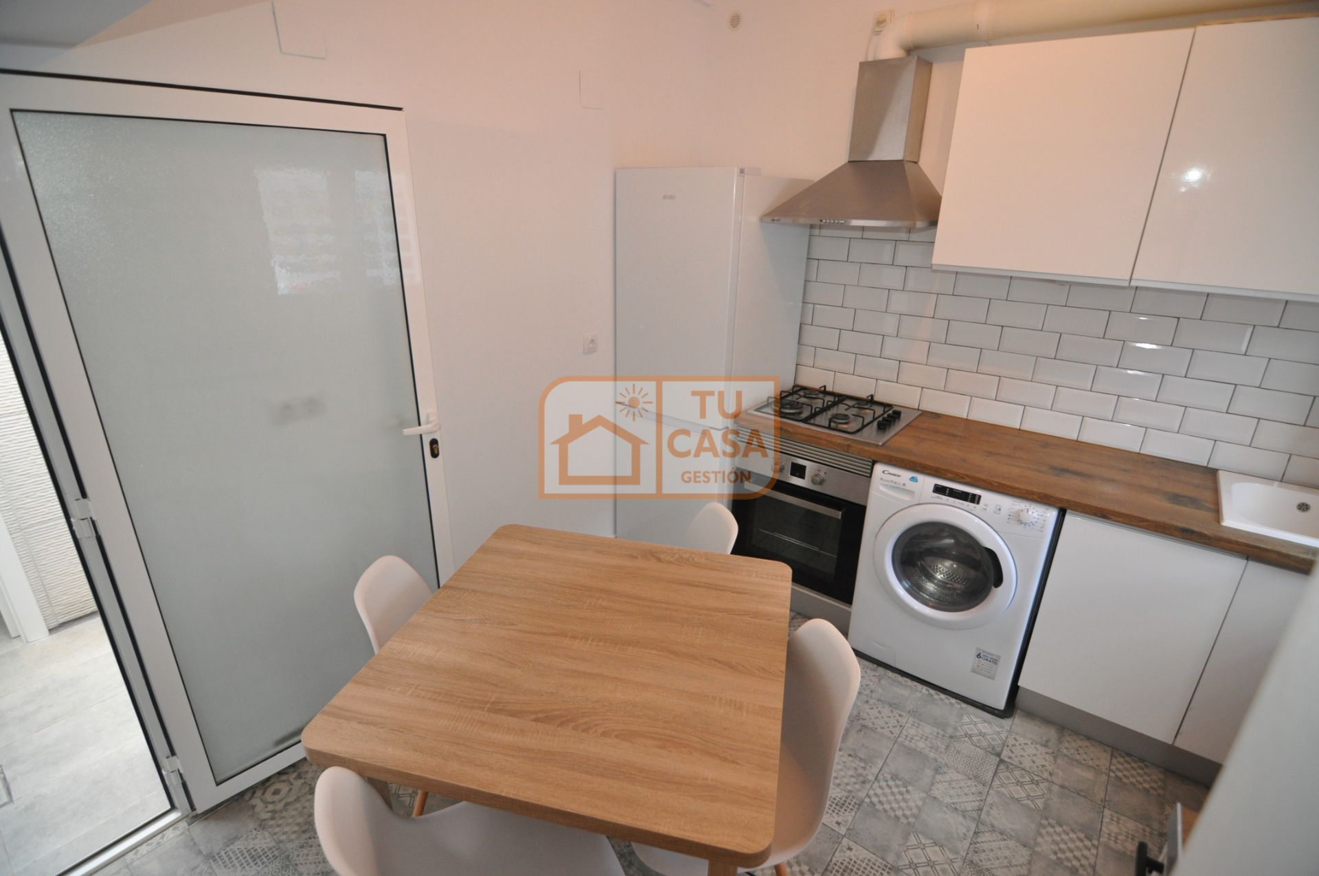 Kitchen of Single-family semi-detached to rent in Cáceres Capital  with Air Conditioner, Heating and Furnished