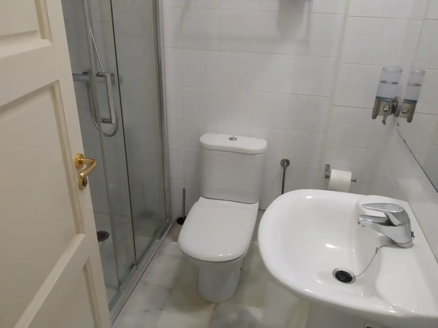 Baño de Apartamento de alquiler en Málaga con Aire acondicionado y Amueblado