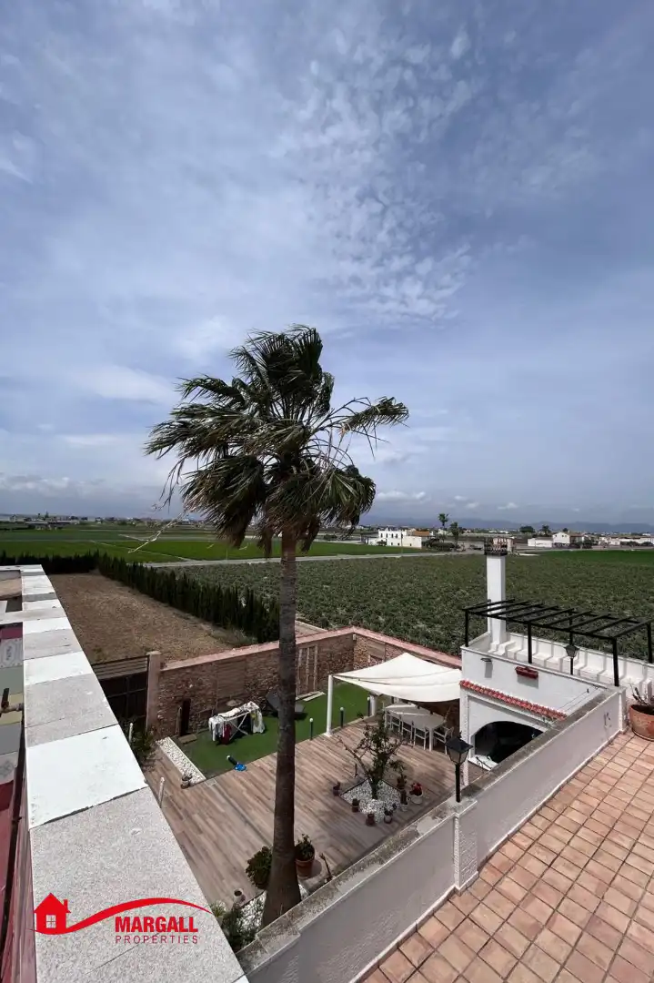 Jardí de Casa o xalet en venda en Alboraya amb Aire condicionat, Calefacció i Jardí privat