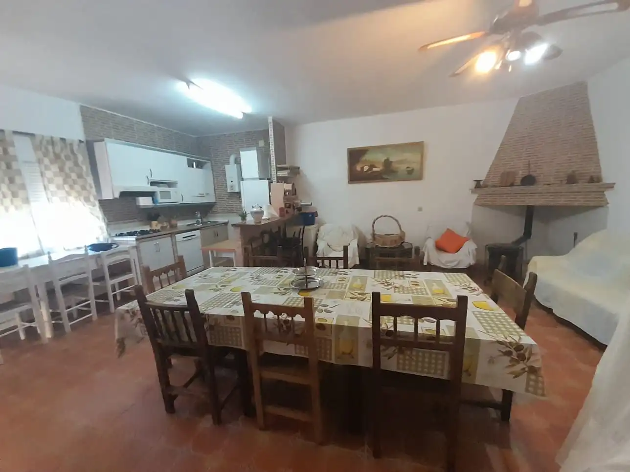 Cocina de Finca rústica en venta en Almodóvar del Campo con Trastero, Piscina y Amueblado